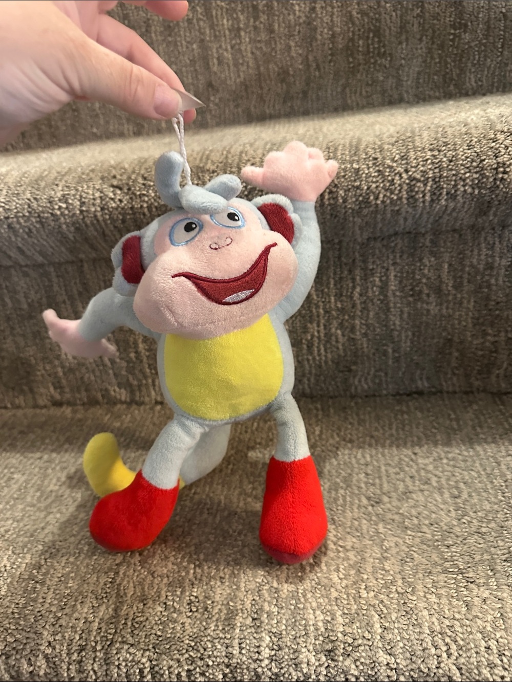 Dora the explorer boots suction cup plush
